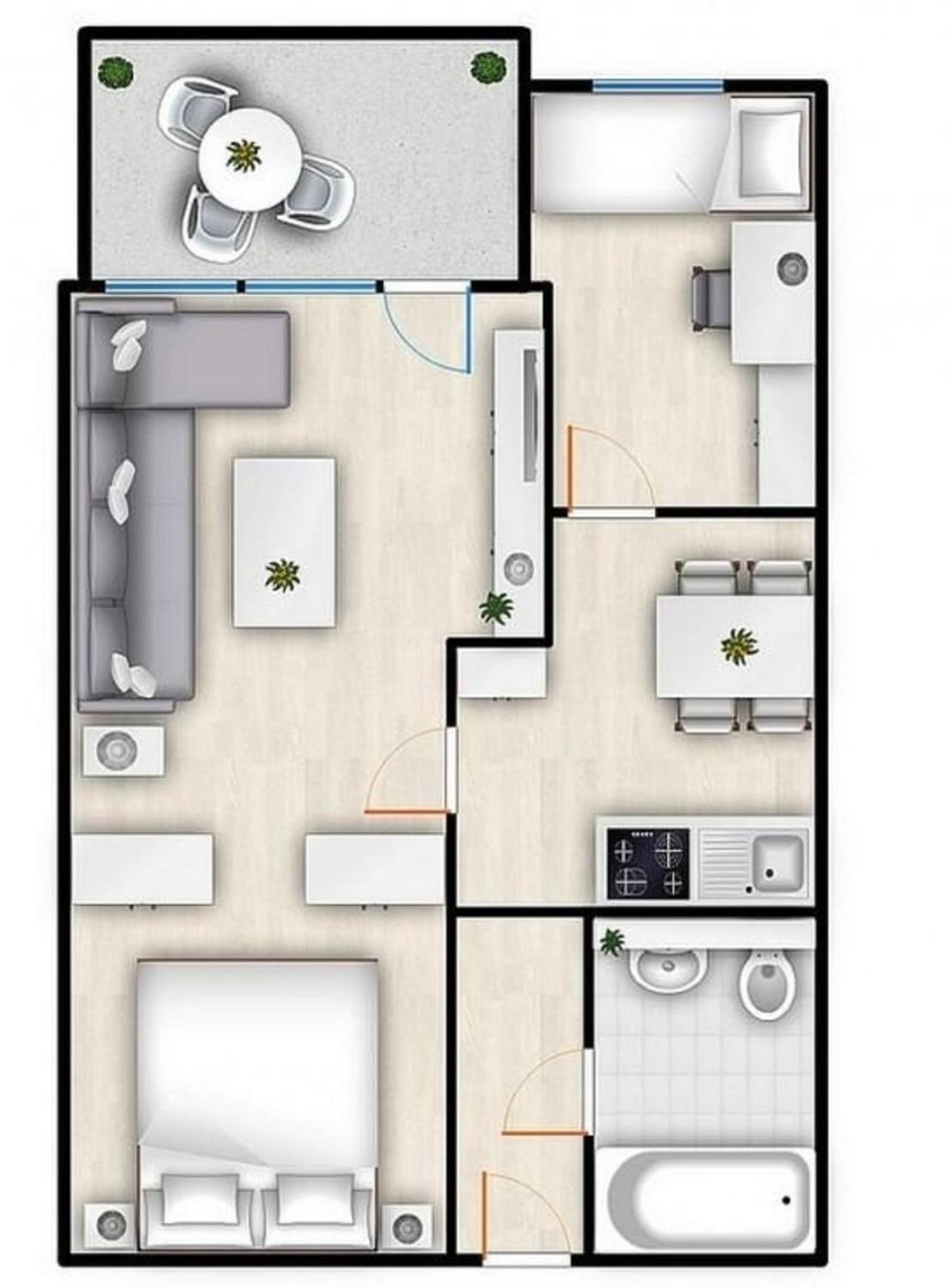 Berolina Wohnung 518 达默 外观 照片